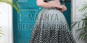 Ladies Viscose Georgette Lehenga