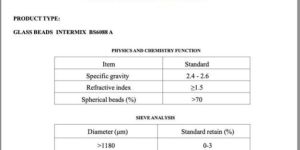 Intermix Glass Beads Type a for Road Marking Paint or Road Marking Paint Glass Beads