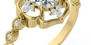 Gold Diamond Rings