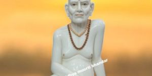 Marble Swami Samarth Statue