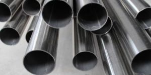 Silver Seamless Stainless Steel Pipe