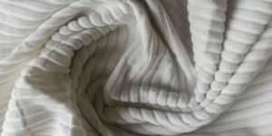 Jumbo Velvet Striped Fabric