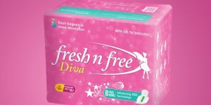 Sanitary Napkin Pads Packaging Design