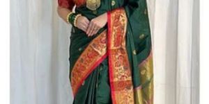 Cotton Silk Paithani Saree