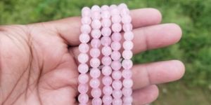 Rose Quartz Crystal Bracelet