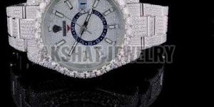 Round Labgrown Handmade Diamond Watch