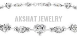 Three Shape Combination Lab Grown Diamond Bracelet