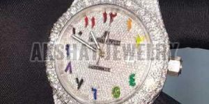 Trending Isolated Look Diamond Wrist Watch