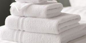 Marble White Cotton Hand Towel