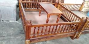 Restaurant Rajasthani Wooden Table