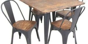 Restaurant Square Table Chair Set