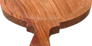 Wooden Pizza Tray/Pan/Plate Beautiful Sheesham Pizza Tray 10in