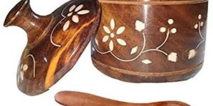 Wooden Serving Jar