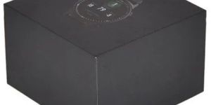 Black Square Cardboard Watch Packaging Box