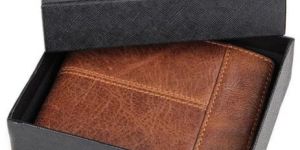 Black Square Wallet Packaging Box