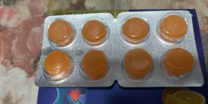Cough Lozenges Orange Tablets