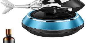 Solar Helicopter Car Air Freshener