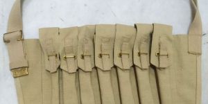 WWII British 7 Pocket 1944 Magazine Pouch