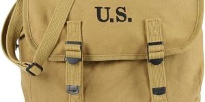 WWII US Army M1936 Musette Field M36 Khaki Backpack