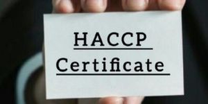 HACCP Certificate