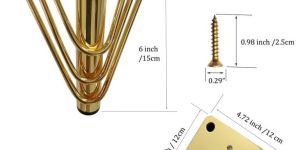 Stainless Steel Sofa Legs