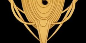 Unconventional Gold Cup Metal Corporate Trophy ME 1117