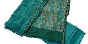 Unstitched Muslin Suit in Blue Green