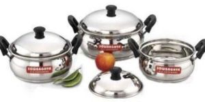 Ultima IB Stainless Steel 6Pcs Cook 'n' Serve Pot