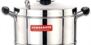 Ultima IB Stainless Steel Idly Cooker (4 Plates)