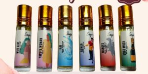 Sage Men & Women Skin Perfume Roll on Bottle Discovery Pack (10 ml x 6 = 60 ml)