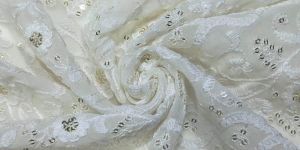 Sparkling Allover Embroidered Sequins Fabric