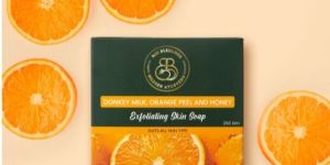 Donkey Milk Orange Peel and Honey Soap