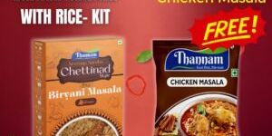 Combo OFFER- Chettinad-Style Biryani Masala with Rice- Kit