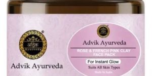 Rose and French Pink Clay Instant Glow Face Pack