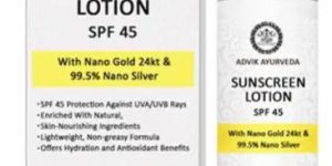 Sunscreen Face Lotion SPF 45