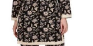 Magnetism Black Kurta Pant Set for Women