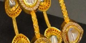 Zevarly Vaidehi American Diamond Kada Bangles