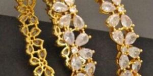 Zevarly Vintage American Diamond Bangles