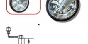 Trailer Premium Jockey Wheel with Ribs