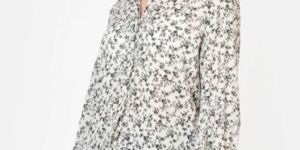 Women FULL SLEEVES BUTTON DOWN GEORGETTE SHIRT