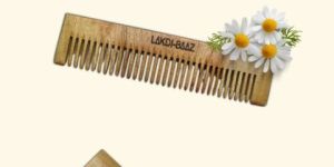 Man Woman Hair Growth Wooden Pocket Comb