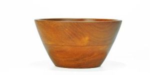 Wooden Bowl for Salad Solid Wood 6inch/ 500 ML JB1 Teak-1PC