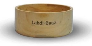 Wooden Bowl for Salad Used 600ml 6Inch/15cm Natural