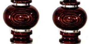 Wooden Stainless Steel Curtain Finials