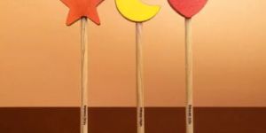 Wooden Wands Pretend Kids Natural Toys