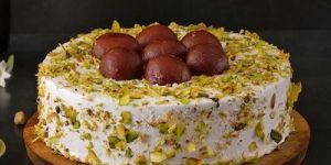 Yummy Gulab Jamun Cake