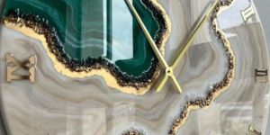 Epoxy Resin Wall Clock