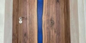 Epoxy Resin Wooden Door