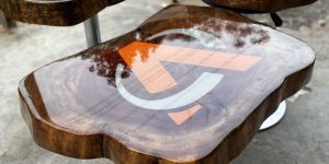 Live Edge Wooden Table