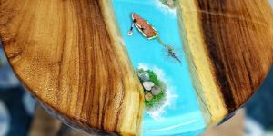 Sea Theme Side Table